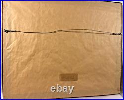 Mid-Century Orig. Serigraph San Francisco Fisherman's Wharf Sgnd De-Jay, c 1950s