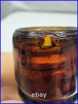 Mini Sample CROWN DISTILLERIES San Francisco California Whiskey Bottle