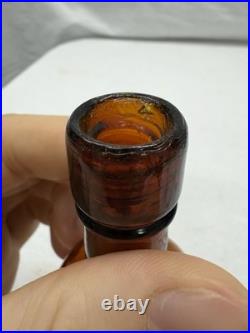 Mini Sample CROWN DISTILLERIES San Francisco California Whiskey Bottle