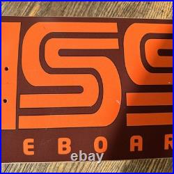 Mission Skateboards San Francisco California USA Brown Orange Deck Skateboard