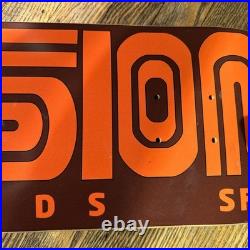 Mission Skateboards San Francisco California USA Brown Orange Deck Skateboard