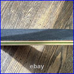 Mission Skateboards San Francisco California USA Brown Orange Deck Skateboard