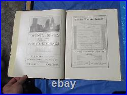 Modern San Francisco 1907 Edition DE Luxe 144 Illustrated pages. 9x12