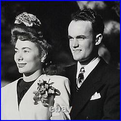 Morley Baer Photography, 1946 Wedding Portraits w Cypress Trees, Carmel, CA