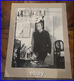 Mr. Kenneth NYC Hairdresser Huge Vintage Photograph Portrait Edward Carroll Gay Mr. Kenneth NYC Hairdresser Huge Vintage Photograph Portrait Edward Carroll Gay