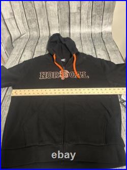 NWT Men's Nor Cal San Francisco Giants Full Zip Hoodie Jacket Black Large