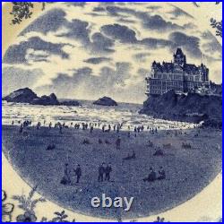 Nathan-Dohrmann Co. Vintage Cliff House Seal Rocks San Francisco Plate RARE Nathan-Dohrmann Co. Vintage Cliff House Seal Rocks San Francisco Plate RARE