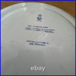 Nathan-Dohrmann Co. Vintage Cliff House Seal Rocks San Francisco Plate RARE Nathan-Dohrmann Co. Vintage Cliff House Seal Rocks San Francisco Plate RARE