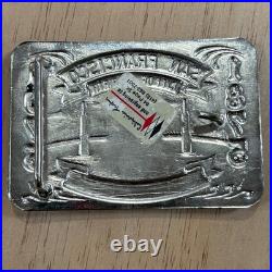 Native Sons of Golden West Centennial Buckle San Francisco California History