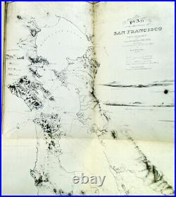 Neal HARLOW / MAPS OF SAN FRANCISCO BAY FROM THE SPANISH DISCOVERY 1st ed 1950