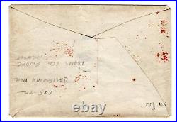 New Orleans LA PAID 6 Calfornia Mail to Adams Co Express San Francisco CA