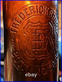 Nice 1880s Fredericksburg Bottling San Francisco California Beer Great Graphics