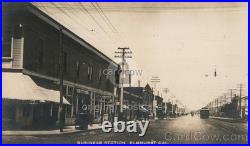 Oakland, California CA Busines Section, Elmhurst 1911 San Francisco Vintage RPPC