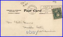 Oakland, California CA Busines Section, Elmhurst 1911 San Francisco Vintage RPPC