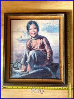 Oil painting by Wu Qifeng, a Chinese artist from San Francisco, California