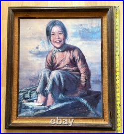 Oil painting by Wu Qifeng, a Chinese artist from San Francisco, California