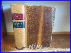 Old 1769-1848 CALIFORNIA PASTORAL Leather Book 1888 SETTLERS INDIANS COWBOY WEST