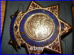 Old California Police Captain State DMV #37 Irvine & Jachens San Francisco Ca