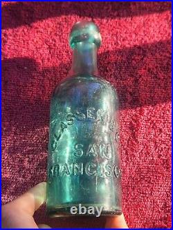 Old Emerald Western Soda? San Francisco California Bottle? Pacific Soda Works