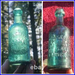 Old Emerald Western Soda? San Francisco California Bottle? Pacific Soda Works