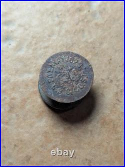 Old West 1873 Levi Strauss Co Blue Jeans San Francisco, California Copper Rivet