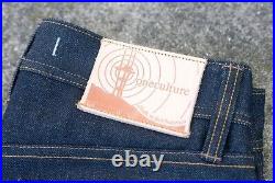 One Culture Japanese Raw Selvedge Denim Jeans Size 31 San Francisco California