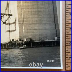 Orig 1936 Gabriel Moulin Bay Bridge San Francisco Oakland Press Photo