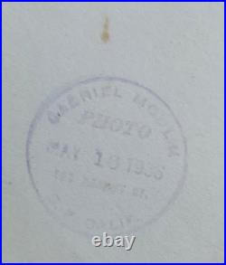 Orig 1936 Gabriel Moulin Bay Bridge San Francisco Oakland Press Photo