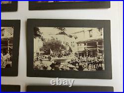Original 1903 Cabinet Card Lot JULY 4TH PARADE PHOTOS SF Bay Area GOLD RUSH TOWN Original 1903 Cabinet Card Lot JULY 4TH PARADE PHOTOS SF Bay Area GOLD RUSH TOWN