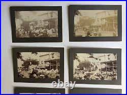 Original 1903 Cabinet Card Lot JULY 4TH PARADE PHOTOS SF Bay Area GOLD RUSH TOWN Original 1903 Cabinet Card Lot JULY 4TH PARADE PHOTOS SF Bay Area GOLD RUSH TOWN