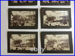 Original 1903 Cabinet Card Lot JULY 4TH PARADE PHOTOS SF Bay Area GOLD RUSH TOWN Original 1903 Cabinet Card Lot JULY 4TH PARADE PHOTOS SF Bay Area GOLD RUSH TOWN