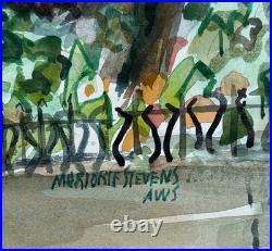 Original 1950s HAIGHT ASHBURY Street San Francisco CaLiFoRnia Painting LISTED
