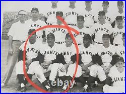 Original 1958 WILLIE MAYS, San Francisco Giants TEAM PHOTO 1st SF Season @ Seals
