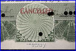 Original GOLDEN GATE BRIDGE $1000 Construction Bond