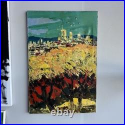 Original Paul Blaine Henrie San Francisco California Twin Peaks Park Oil Panting