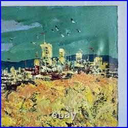 Original Paul Blaine Henrie San Francisco California Twin Peaks Park Oil Panting