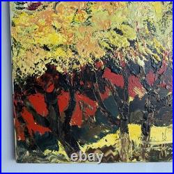 Original Paul Blaine Henrie San Francisco California Twin Peaks Park Oil Panting