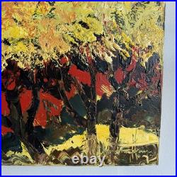 Original Paul Blaine Henrie San Francisco California Twin Peaks Park Oil Panting