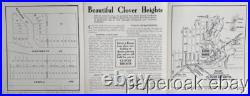 Original ca1920 Clover Heights San Francico Real Estate Promotional Brochure
