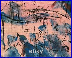 Pascal Cucaro Original Oil Painting Abstract Figurative San Francisco California