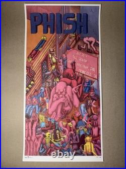 Phish Poster 7/18 2016 Bill Graham Civiv Auditorium San Francisco California
