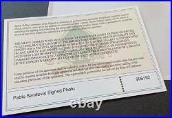 PhotoFile SF Giants framed Pablo Sandoval (signed with/COA). FREE S/H! Cool