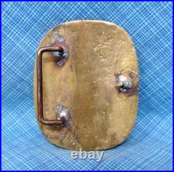 Podesta Divers Belt Buckle Ocean Cast Brass San Francisco California Vtg. QRT892