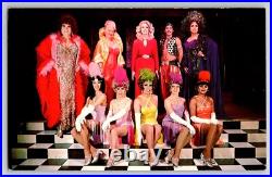 Postcard California San Francisco Finnochio's Drag Risque Burlesque 1970s Chrome