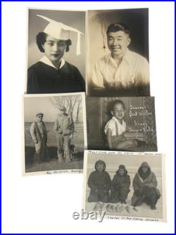 Pre Japanese-American / Pre & Post War Japanese American Family Signed