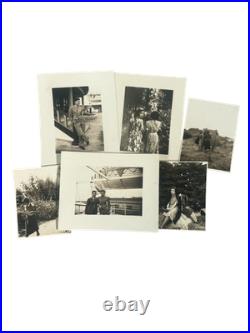 Pre Japanese-American / Pre & Post War Japanese American Family Signed