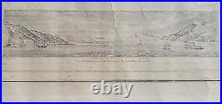 RARE Antique Chart/Map Entrance To SAN FRANCISCO BAY California 1859 A. D. BACHE