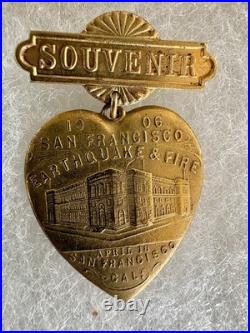RARE April 21st 1906 Pass To City After Earthquake San Francisco Signed By Mayor