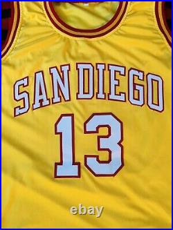 (RARE) San Diego Conquistadors WILT CHAMBERLAIN 1973-74 final pro season 4XL (RARE) San Diego Conquistadors WILT CHAMBERLAIN 1973-74 final pro season 4XL