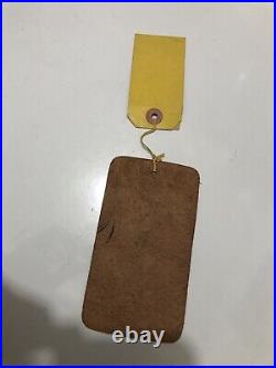 RARE San Francisco CLIFF HOUSE And SEAL ROCKS SUITCASE/BAG Leather Tag Sept 1940 RARE San Francisco CLIFF HOUSE And SEAL ROCKS SUITCASE/BAG Leather Tag Sept 1940